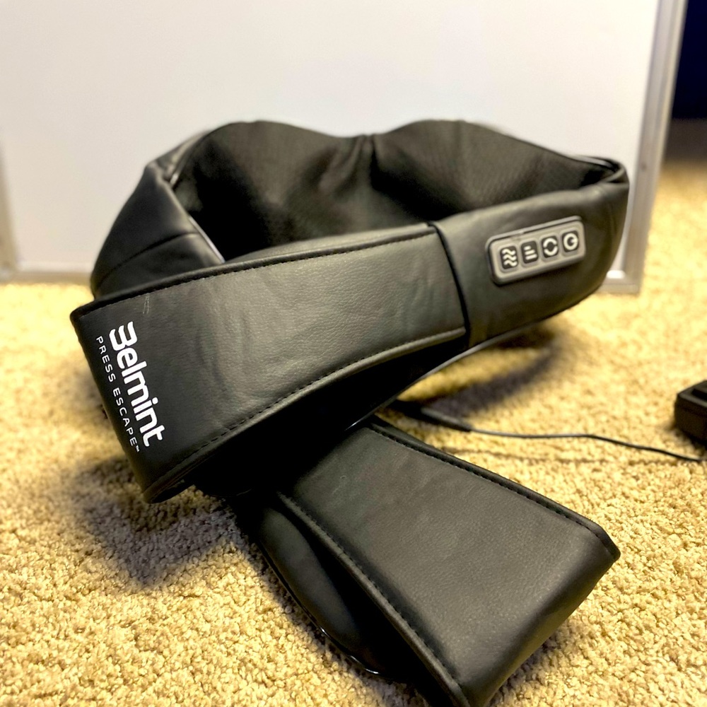 Shiatsu Neck and Back Massager with Soothing Heat - Electric Deep Tissue